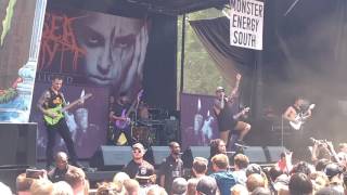 Chelsea Grin  Clickbait Vans Warped Tour 2016 ATL [upl. by Elehcor]