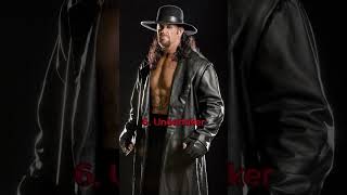 top 10 greatest wrestlers in wwe  shorts  youtubeshorts  wwe  top [upl. by Arihs561]