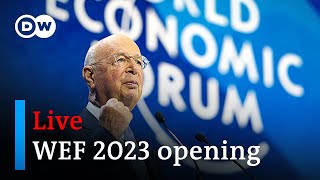 Live World Economic Forum 2023 opening and special address  WEF 2023 [upl. by Pasahow63]