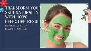 quotTransform Your Skin Naturally with 100 effective resultsquot  Say Goodbye to Pimples [upl. by Trin]