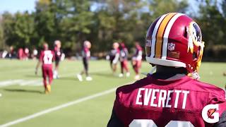 Redskins In 60  Redskins Bring Back Deshazor Everett [upl. by Notrem]