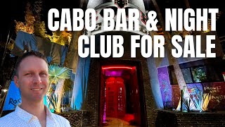 Night Club amp Bar for Sale Downtown Cabo San Lucas [upl. by Olraced]