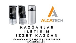 Alcatech fabrika ayarlarına nasıl döndürülür [upl. by Ytirehc544]