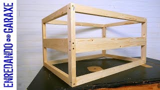 How to make a very simple wooden frame [upl. by Pilihp]