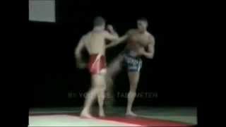 JeanClaude Van Damme  Muay Thai demonstration strength [upl. by Rj544]