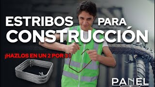 Haz Estribos de forma rápida y sencilla ¡sin una dobladora🔧 [upl. by Perrine]