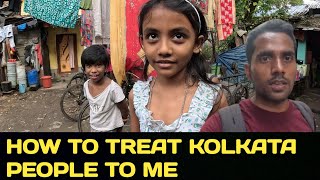 Exploring biggest slum in Kolkata city [upl. by Ashby]