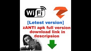 How to download zANTI pro apk letest version 2018 [upl. by Sternlight]