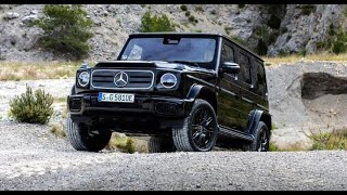 New SUV Luxury MercedesBenz G 580 EQ 2025  Price 142621 Euro  Obsidian Black Metallic Color [upl. by Annam]