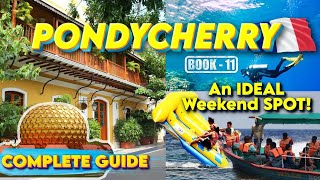 Pondicherry 2 Days Complete Travel Guide  Unseen Tourist Places  Auroville  Budget Details [upl. by Hunfredo344]