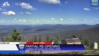 Lassen Volcanic National Park to partially reopen Saturday [upl. by Danie]