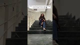 Tanishka bahl singingmusic tanuj viral trendingshorts bollywood fukrainsaan triggeredinsaan [upl. by Airetnuhs]