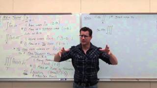 Calculus 3 Lecture 146 How to Solve TRIPLE INTEGRALS Along with Center of Mass and Volume [upl. by Eemiaj160]