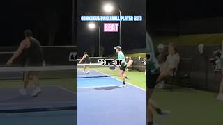 Obnoxious Pickleball player gets beat pickleball sports shorts ￼ [upl. by Ahtenek381]