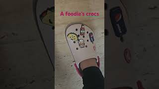 A Foodies crocs Which jibbitz do you like crocs jibbitz [upl. by Orferd434]