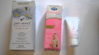 Preseed versus Conceive Plus [upl. by Hemetaf]