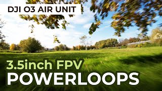 Autumn Powerloops end with crash  iFlight AOS 35inch v5 DJI O3 Air Unit FPV drone fpv drone [upl. by Eden]