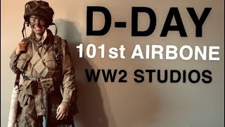 OLD VIDEO WW2 101st AIRBORNE DDAY GEAR old video [upl. by Aihsyn]