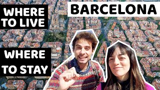 Where to Stay in Barcelona  Where to live in Barcelona  EIXAMPLE Neighborhood [upl. by Kati135]