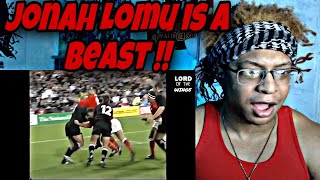 Jonah Lomu ULTIMATE TRIBUTE ♛ Lord of the Wings REACTION [upl. by Orran]