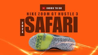 NIKE GT Hustle 3 SAFARI 2024 DETAILED LOOK  RELEASE INFO [upl. by Vallie]