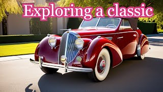 Exploring the Stunning 1939 Delahaye Type 165 Cabriolet [upl. by Jennifer]