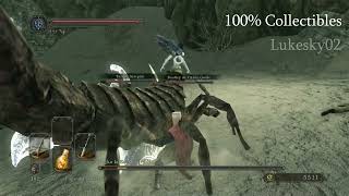 Dark Souls 2  BOSS  Najka la Scorpide  Scorpioness Najka  100 Collectibles  Walkthrough [upl. by Neelrak529]