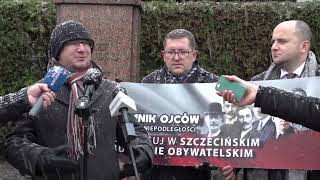 Konferencja Szczecinianie Zbudujmy pomnik Ojcom Niepodległości [upl. by Ackler]