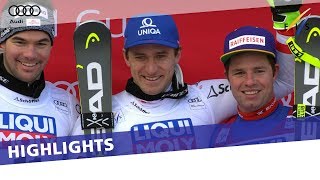 Feuz grabs downhill title as Austrians tie for race win in Are  Highlights [upl. by Resa]