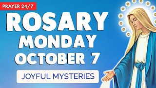 🙏 ROSARY MONDAY 🙏 Holy Rosary TODAY Joyful Mysteries October 7 2024 [upl. by Eniloj]