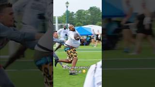 UNC WENT CRAZY🔥❗️youtubeshorts footballshorts football americanfootball 7on7 [upl. by Eivlys]