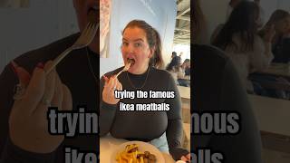 are the ikea meatballs that good tastetest ikeameatballs ikea [upl. by Aliahkim]