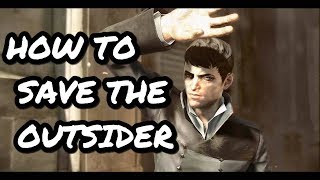 HOW TO GET THE NONLETHAL ENDING  Dishonored Death of the Outsider Malchiodis Key [upl. by Weinrich]