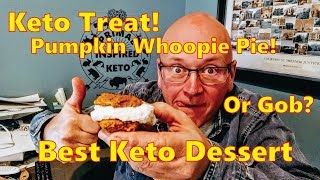 Learn How To Make Keto Pumpkin Whoopie Pies or Gobs Keto Dessert [upl. by Kimball]