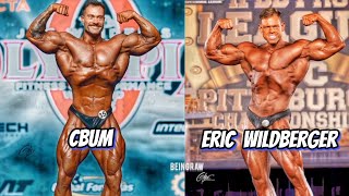 Cbum Olympia Champ VS Eric Wildberger Pittsburgh Pro Champ Physique Comparison [upl. by Gnuhp831]