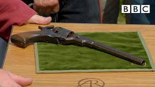 Early Colt revolver valued at £150000  Antiques Roadshow  BBC [upl. by Anyar]