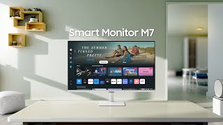 Smart Monitor M70D Official Introduction  Samsung Singapore [upl. by Nygem]