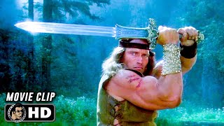 Sword Fight Scene  CONAN THE DESTROYER 1984 Movie CLIP HD [upl. by Tirrell33]