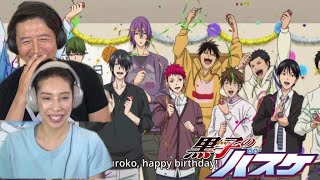 Kurokos Birthday  KUROKO NO BASKET OVA REACTION [upl. by Nylirrej495]