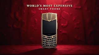 World Most Expensive  Smart Phone  Vertu Signature Cobra [upl. by Eninnej]