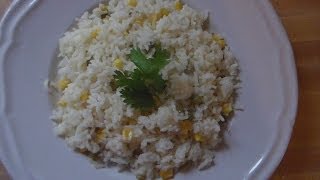 RECETA COMO HACER ARROZ BLANCO FACIL   HOW TO MAKE WHITE RICE EASY RECIPE [upl. by Eirene37]