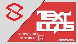 Photoshop Tutorial  Creating a 2D Concept Text Logo [upl. by Ycaj779]