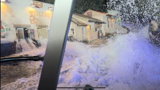 Universal Studios Flash Flood 2024 at Night [upl. by Nations220]