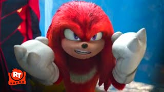 Sonic the Hedgehog 2  Sonic vs Knuckles Scene [upl. by Nylrebmik]