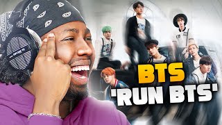 BTS  RUN BTS  REACTION  REVIEW [upl. by Fahland]