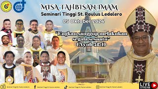 Tahbisan Imam Seminari Tinggi St Paulus Ledalero  Aula Thomas Aquinas Ledalero  05 Oktober 2024 [upl. by Leasim]