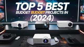 TOP 5 Best Budget Projector 2024 [upl. by Peednama244]