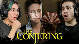 watching THE CONJURING for the first time [upl. by Ateloj523]