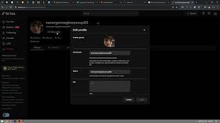 How To Remove Tiktok Profile Picture on PC 2024 [upl. by Eitteb]