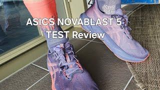 Asics Novablast 5 InDepth Test Review 🏃☀️👍 [upl. by Ettellocin726]